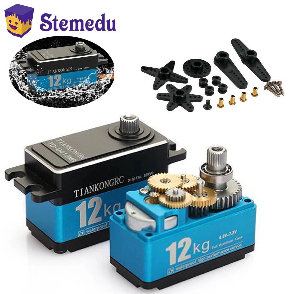 Servo Motor Cnc - 12KG TD-9412MG High Torque Full Metal