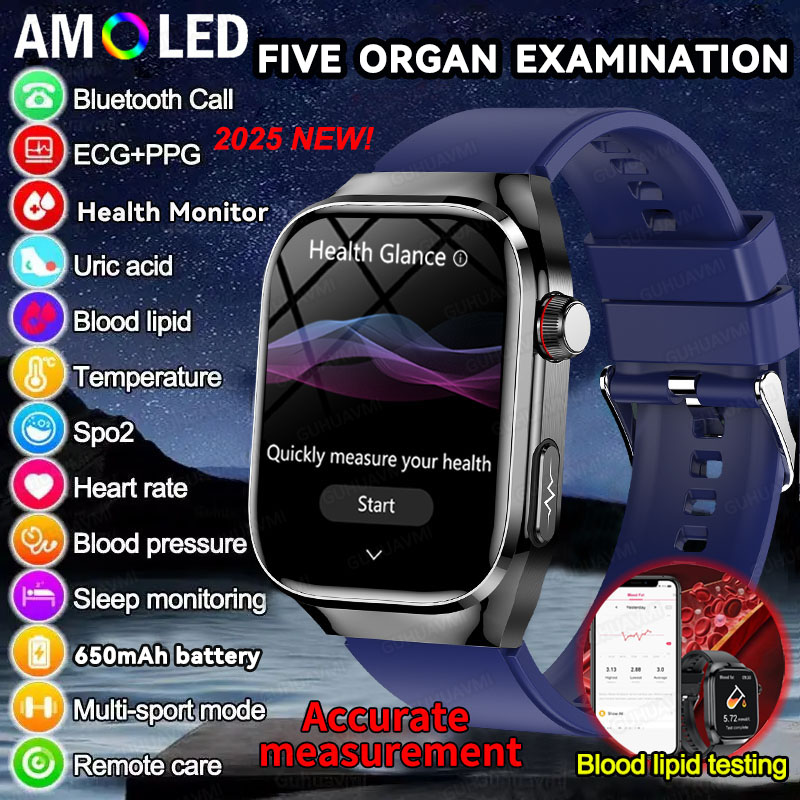 Industrial Laser Temperature Sensor - 2025 New High-precision Smart Watch Five