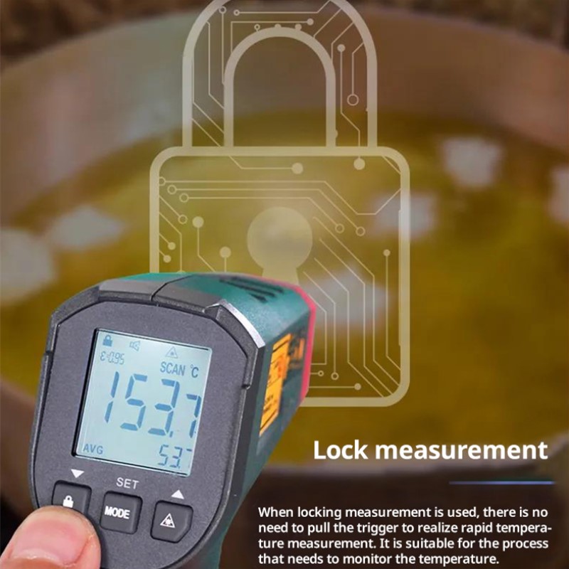 Industrial Laser Temperature Sensor - UNI-T UT306S UT306C Digital Thermometer Laser