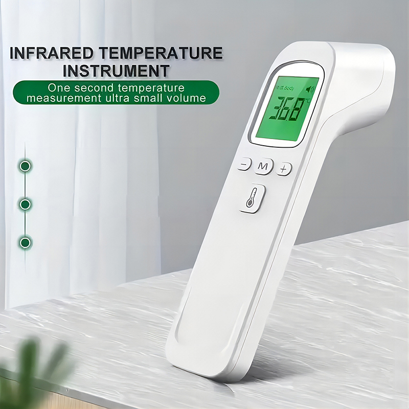 Industrial Laser Temperature Sensor - Medical Infrared Forehead Thermometer Backlit Digital