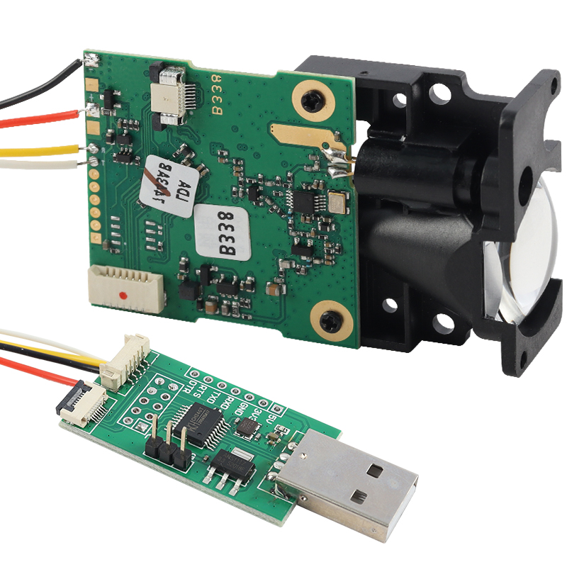 Industrial Laser Distance Sensor - LDJ Laser Distance Sensor 200m UART