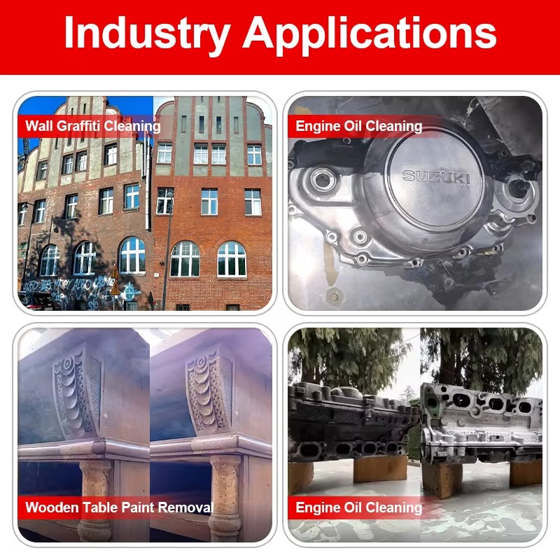 Industrial Laser For Cleaning - 500W Industrial Pulse Laser Cleaning Machine