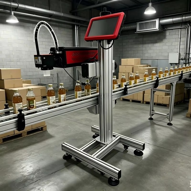 Industrial Laser Printing - Non Contact Permanent Flying Laser Marker