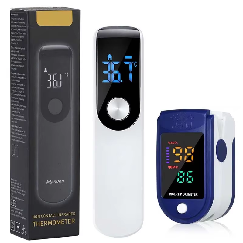 Industrial Laser Temperature Sensor - Infrared Fever Thermometer Digital LCD Infant