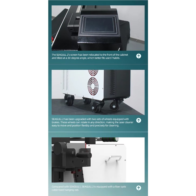 Industrial Laser For Cleaning - Portable Pulse Fiber 300W Laser Cleaning