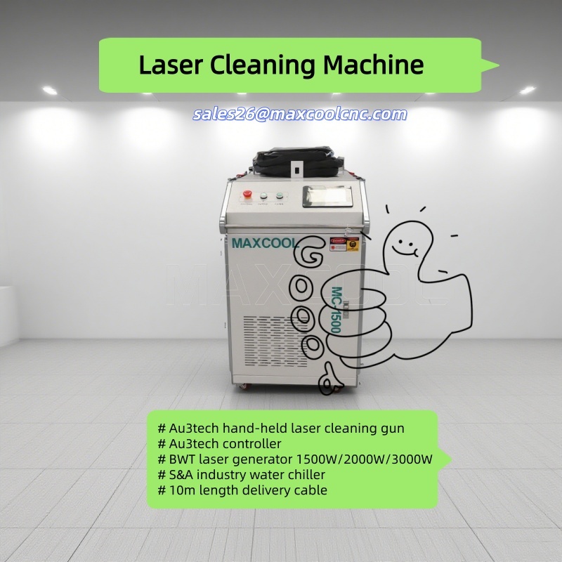 Industrial Laser Cleaning Equipment - High Speed Industrial CW Laser Cleaning