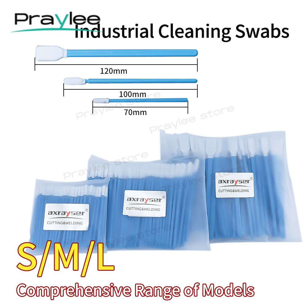 100pcs Industry Cotton Swab No - огляд і ціна Industrial Laser Manufacturers