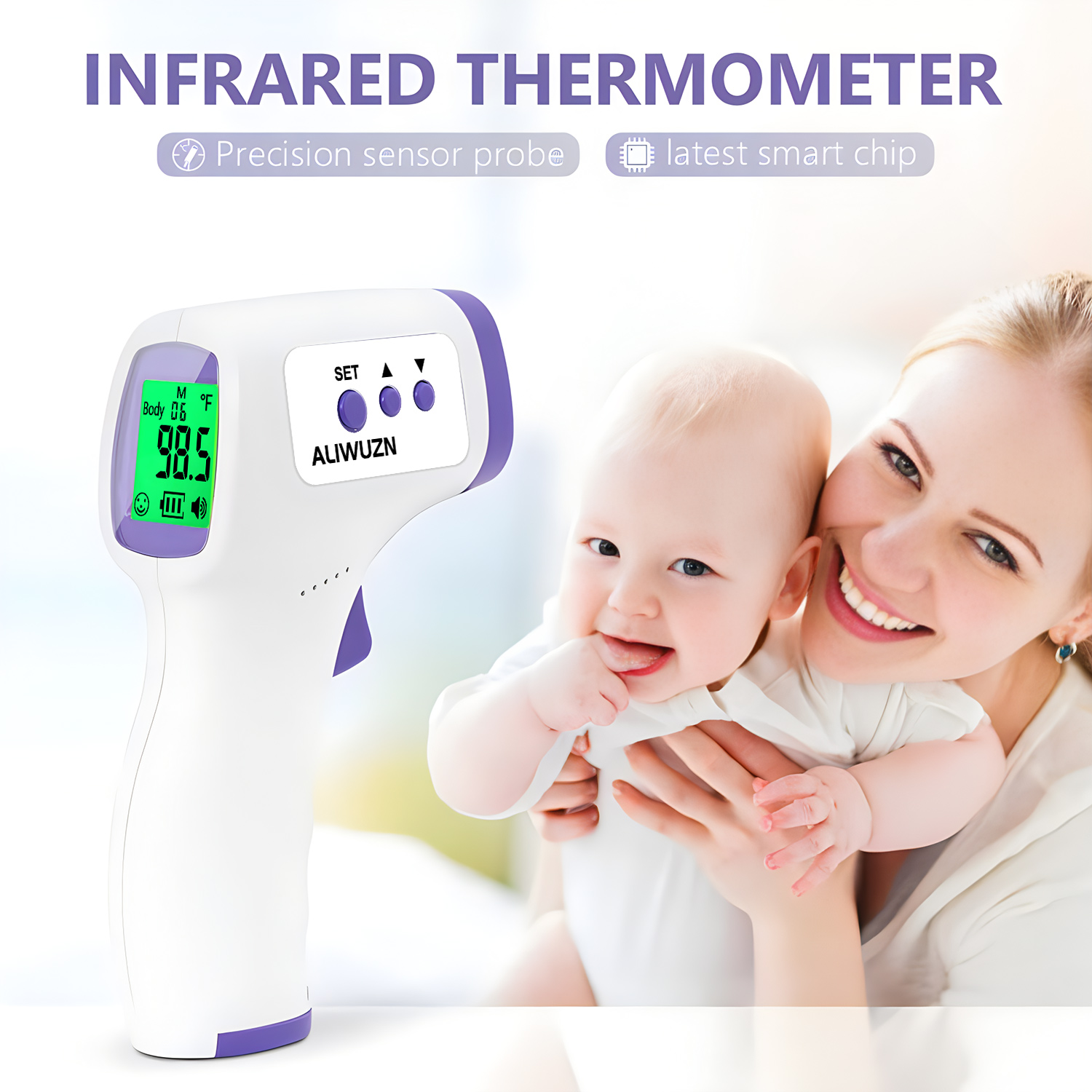 Medical Fever Infrared Thermom - огляд і ціна Industrial Laser Temperature Sensor