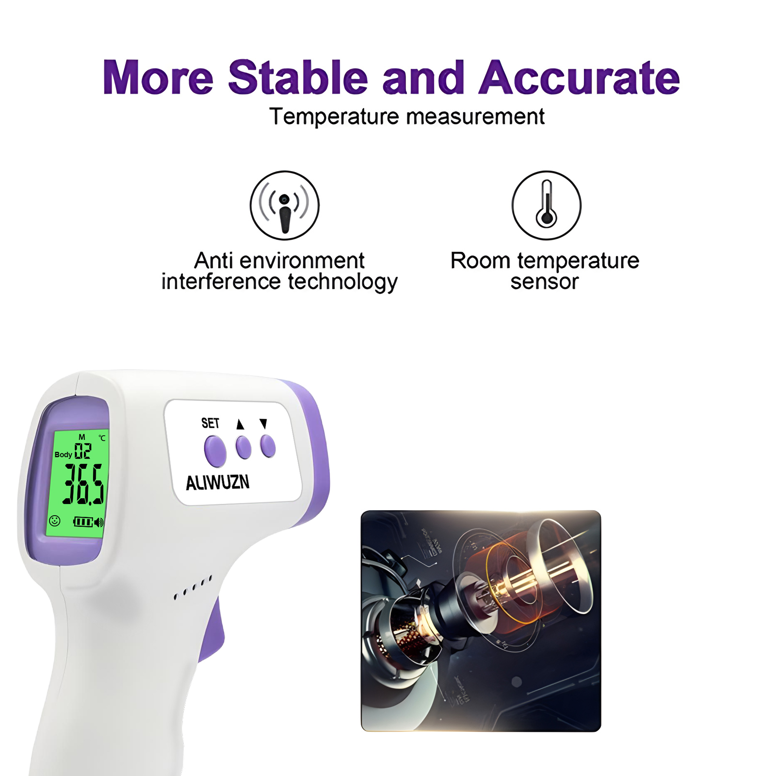 Medical Fever Infrared Thermom - огляд і ціна Industrial Laser Temperature Sensor