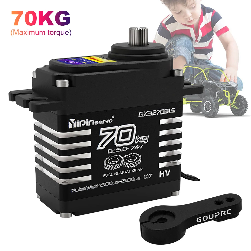 1/2PCS 70KG Large Torque Brush - огляд і ціна Servo Motor Cnc
