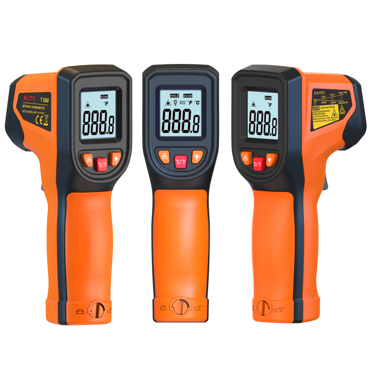 Digital Infrared Thermometer S - огляд і ціна Industrial Laser Temperature Gun