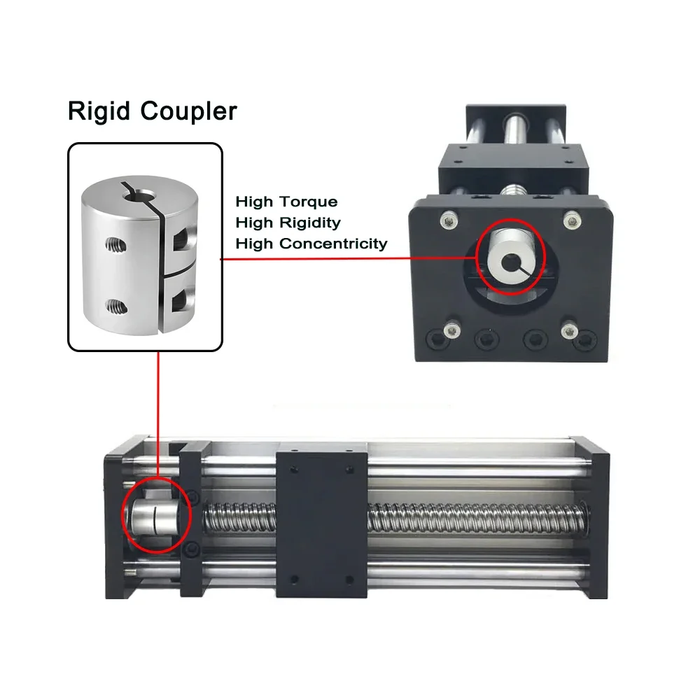Rigid Coupling 25mm Length Mot - огляд і ціна Servo Motor Cnc