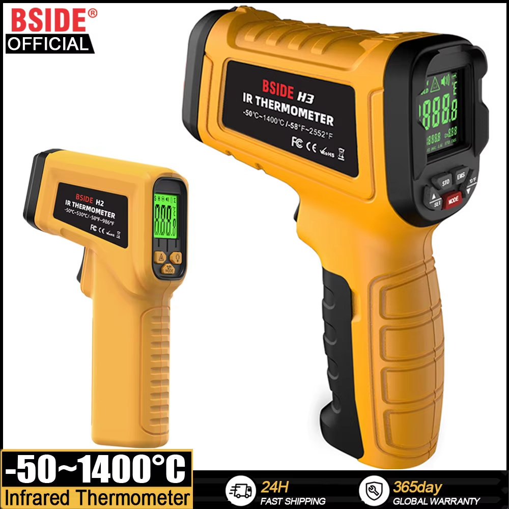 BSIDE Infrared Thermometer H2  - огляд і ціна Industrial Laser Temperature Sensor