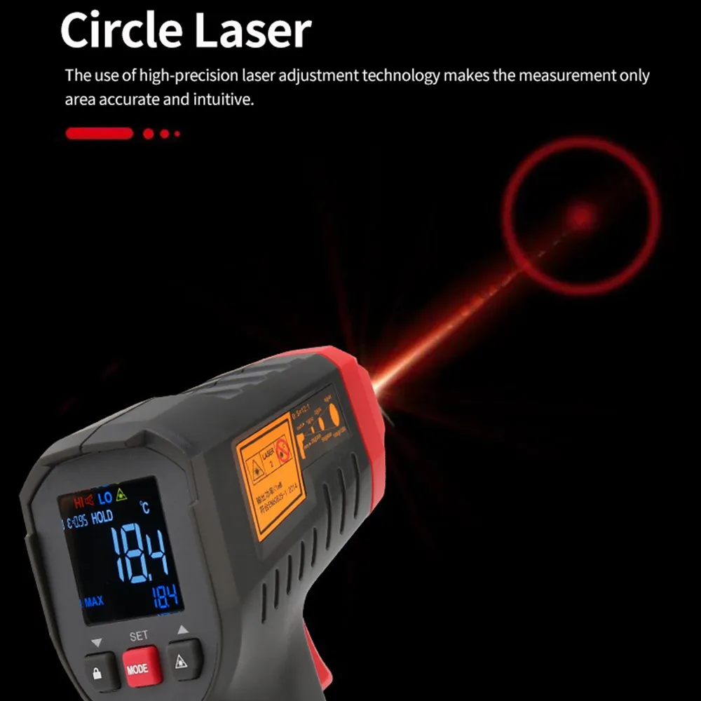 UNI-T UT306S UT306C Digital Th - огляд і ціна Industrial Laser Temperature Sensor