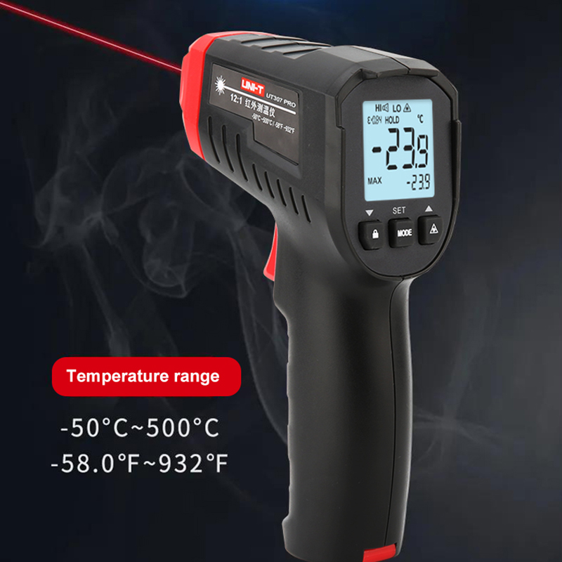 UNI-T UT306S UT306C Digital Th - огляд і ціна Industrial Laser Temperature Sensor