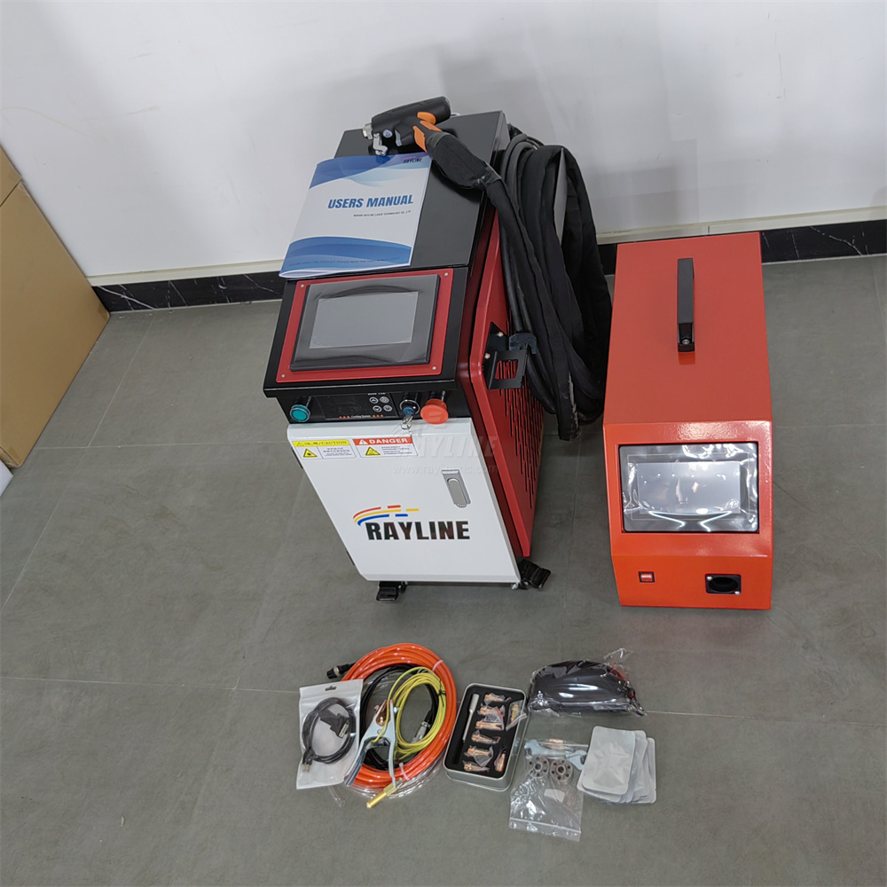 Rayline 1500W 3-in-1 Laser Mac - огляд і ціна Industrial Laser Cleaning Equipment