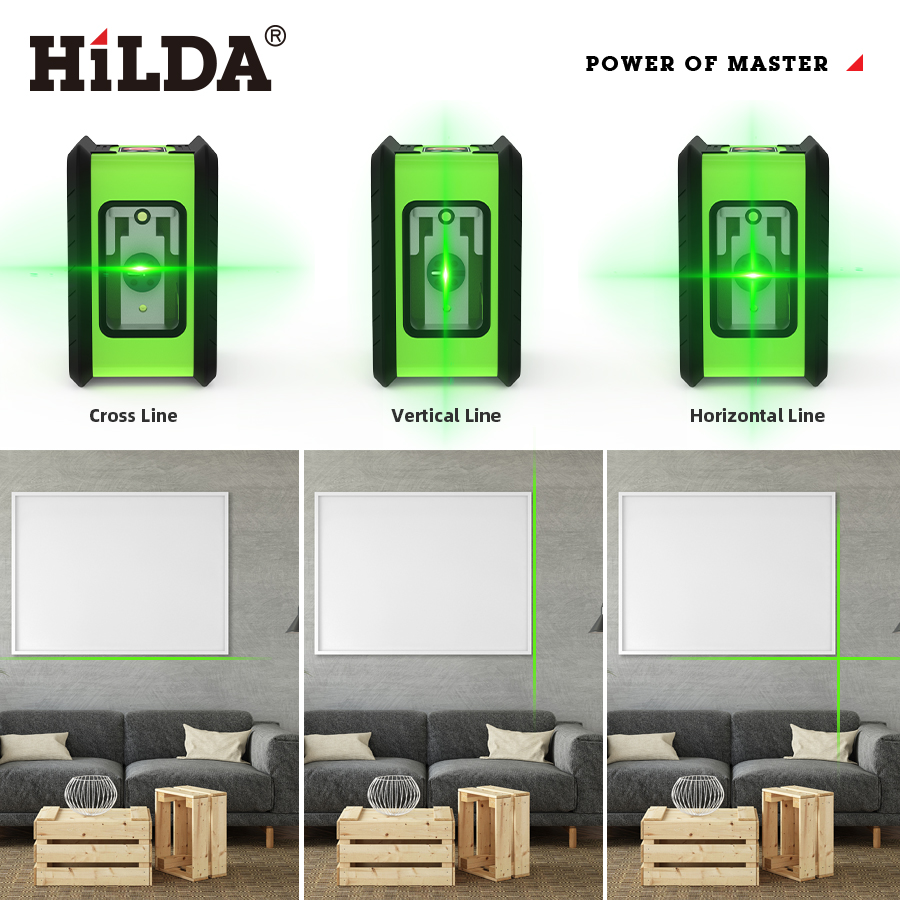 HILDA Laser Level Meter 2-Line - огляд і ціна Industrial Laser Measurement