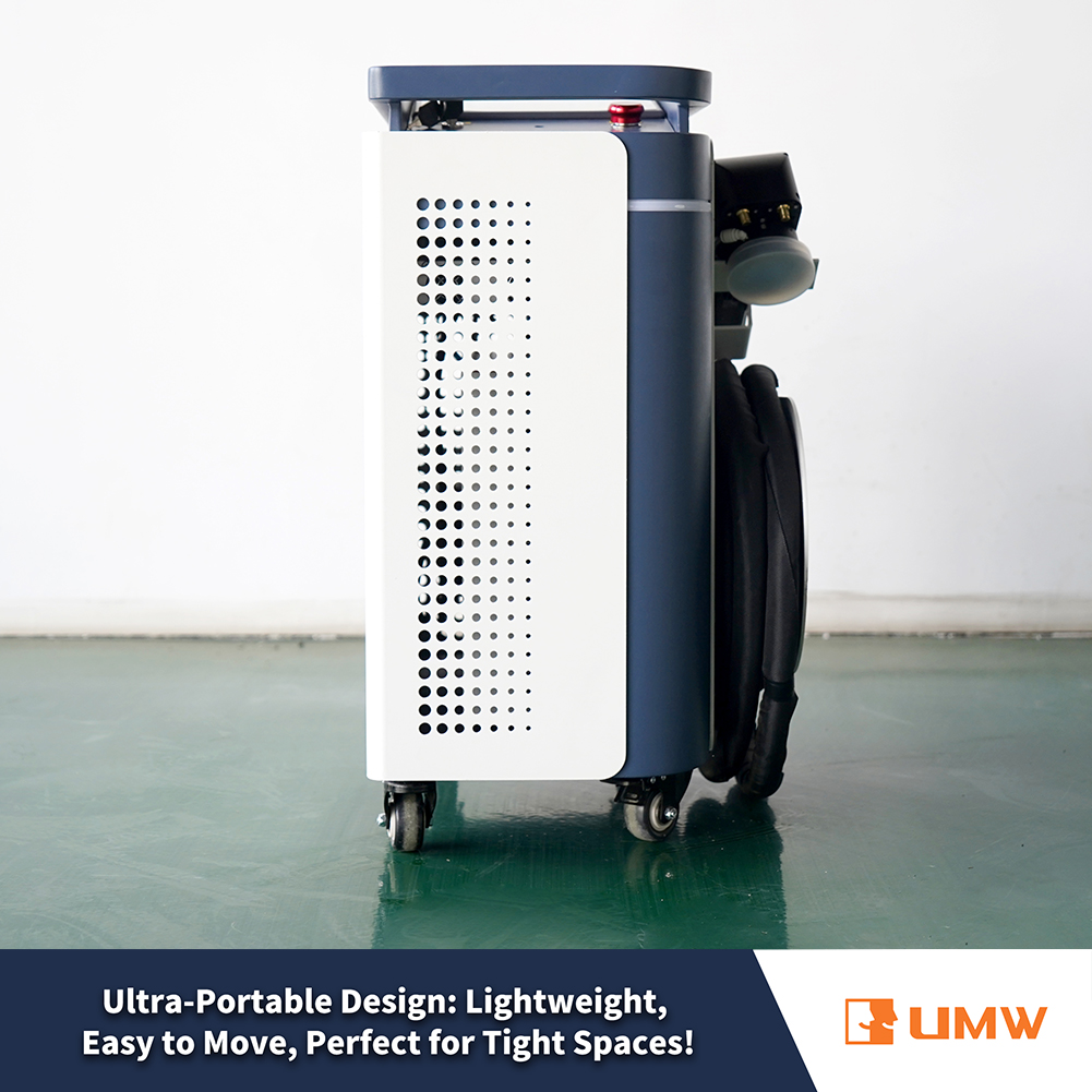 UMW Air-Cooled Pulsed Laser Cl - огляд і ціна Industrial Laser Cleaning Equipment