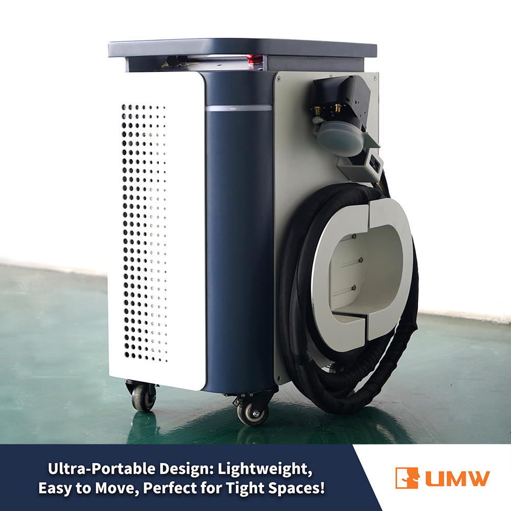 UMW Air-Cooled Pulsed Laser Cl - огляд і ціна Industrial Laser Cleaning Equipment