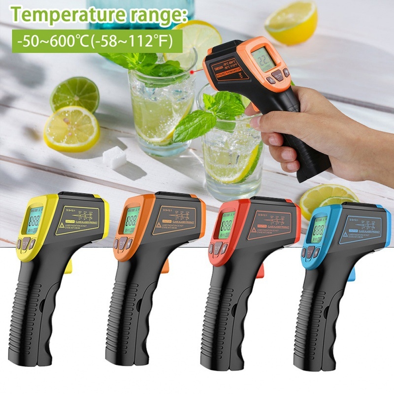 Industrial Non-Contact Infrare - огляд і ціна Industrial Laser Temperature Gun