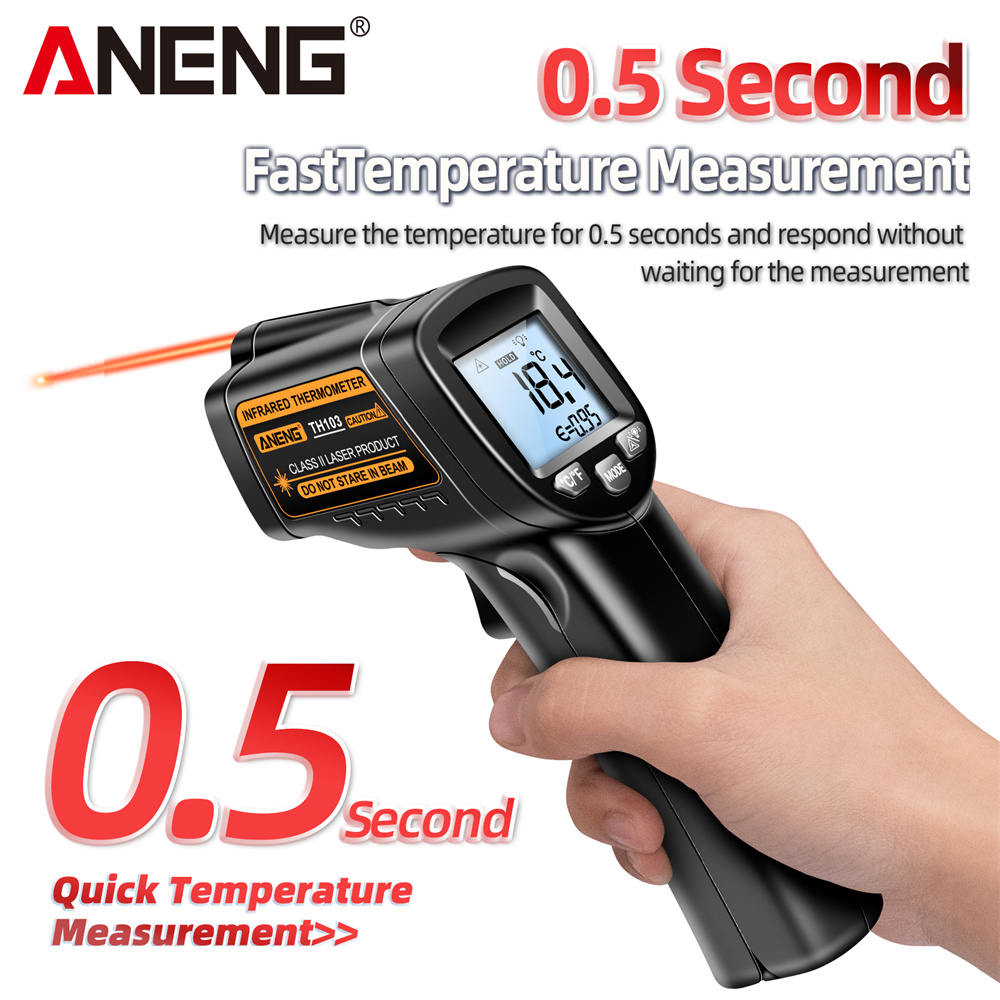 Infrared Laser Thermometer Ind - огляд і ціна Industrial Laser Temperature Gun