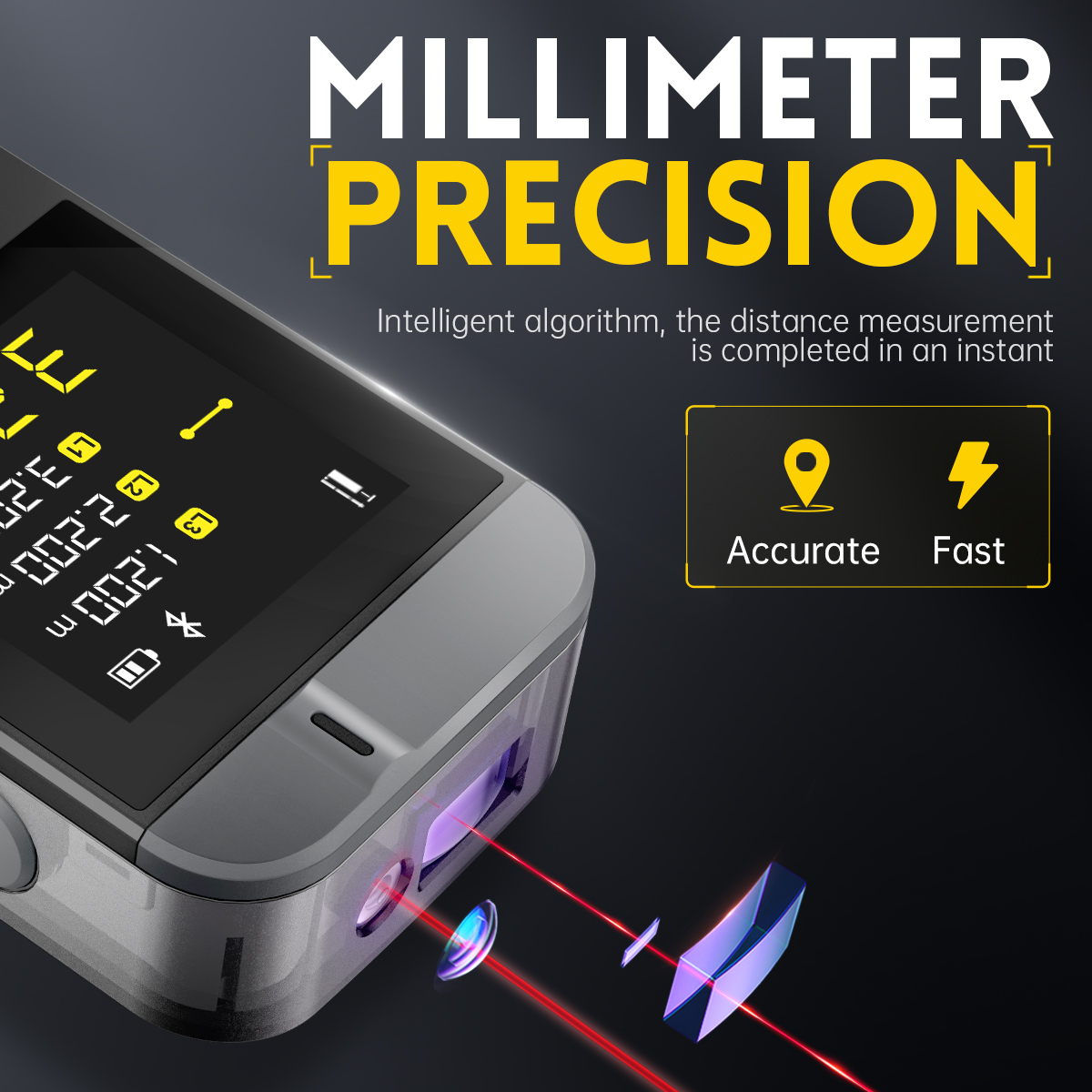 FNIRSI IR40 Digital Laser Tape - огляд і ціна Industrial Laser Distance Sensor