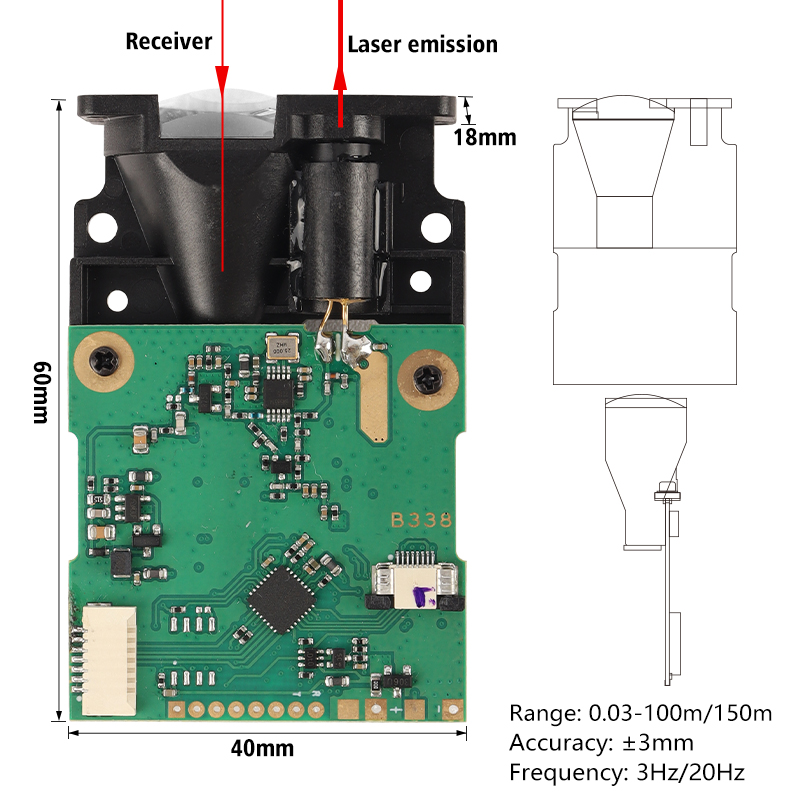 20Hz Class II Industrial Autom - огляд і ціна Industrial Laser Measurement