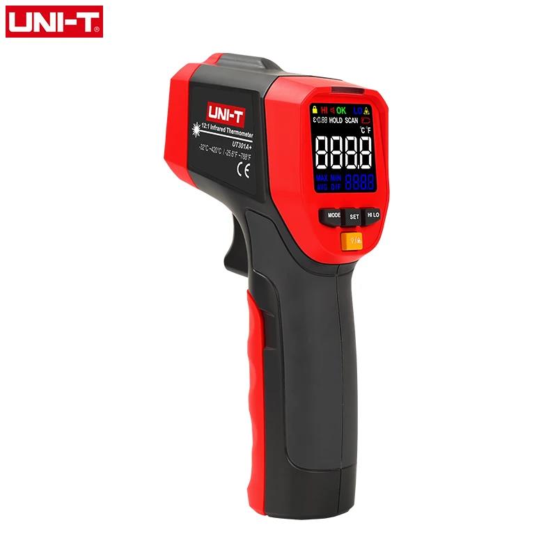 UNI-T UT301A+ UT301C+ Non Cont - огляд і ціна Industrial Laser Temperature Gun