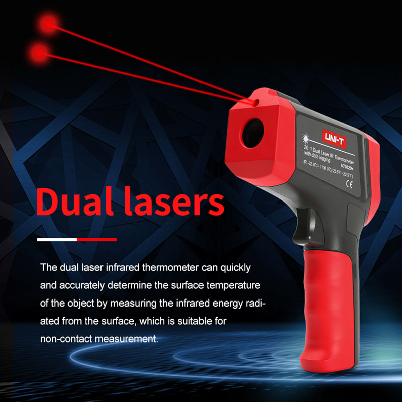 UNI-T Digital Infrared Thermom - огляд і ціна Industrial Laser Temperature Gun