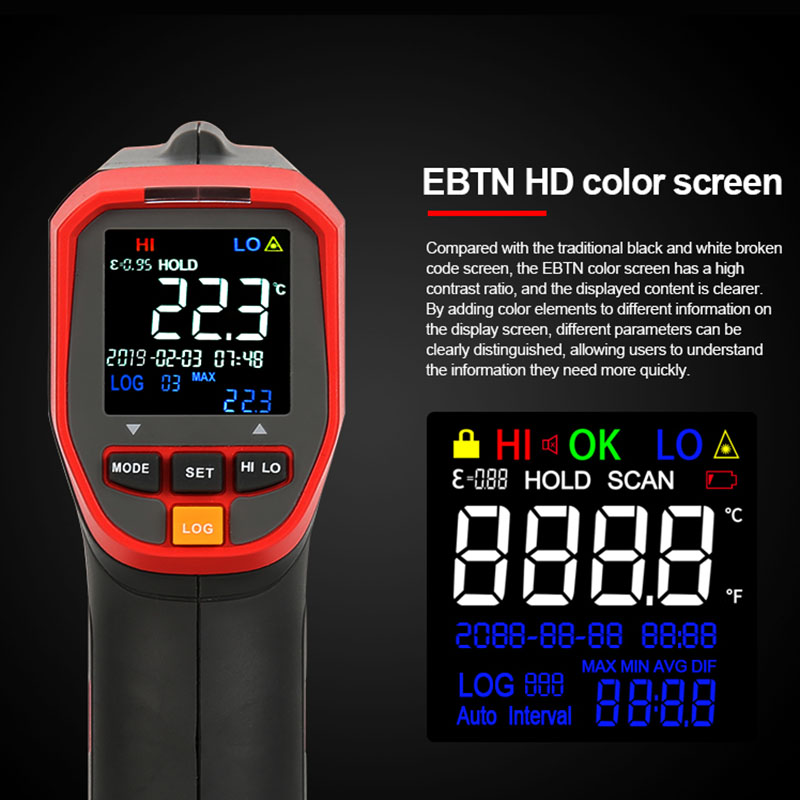 UNI-T Digital Infrared Thermom - огляд і ціна Industrial Laser Temperature Gun