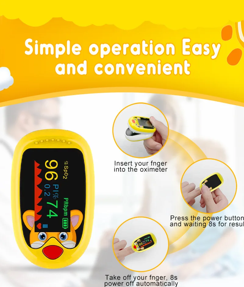 USB Oximeter Finger Medical In - огляд і ціна Industrial Laser Temperature Sensor