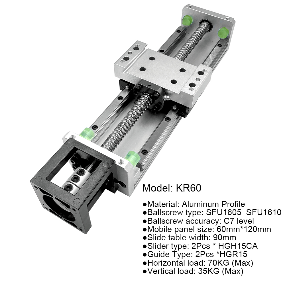 Sliding Table Ball Screw SFU16 - огляд і ціна Servo Motor Cnc