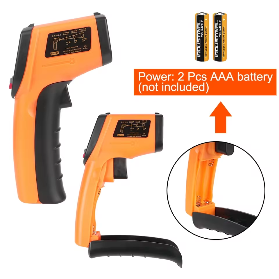New T600 T600A Digital Infrare - огляд і ціна Industrial Laser Temperature Gun