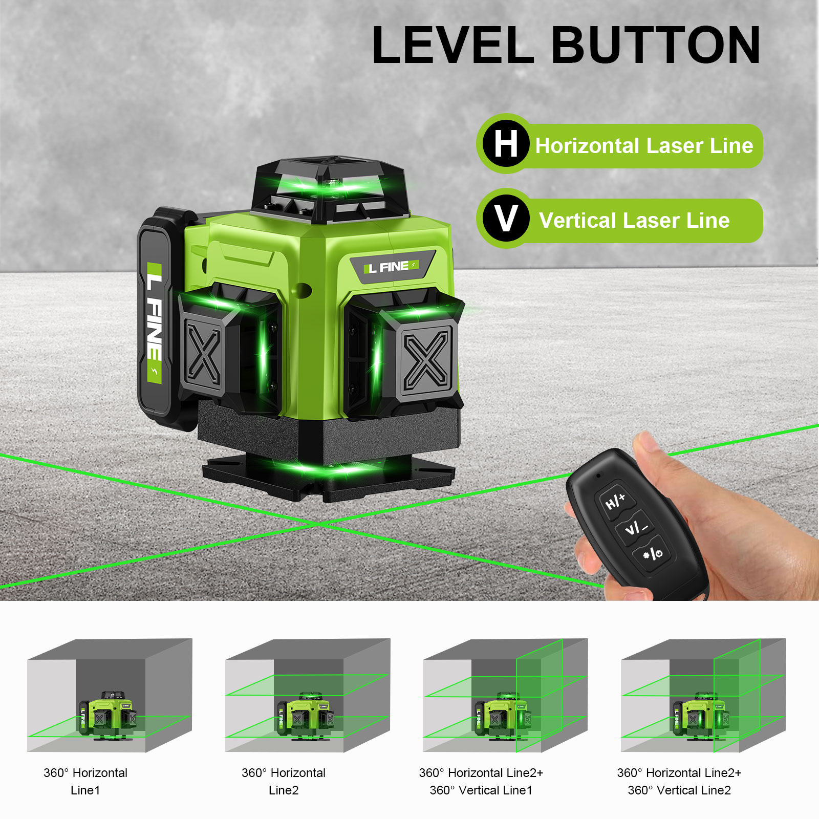 Laser Level Self-Leveling Hori - огляд і ціна Industrial Laser Measurement