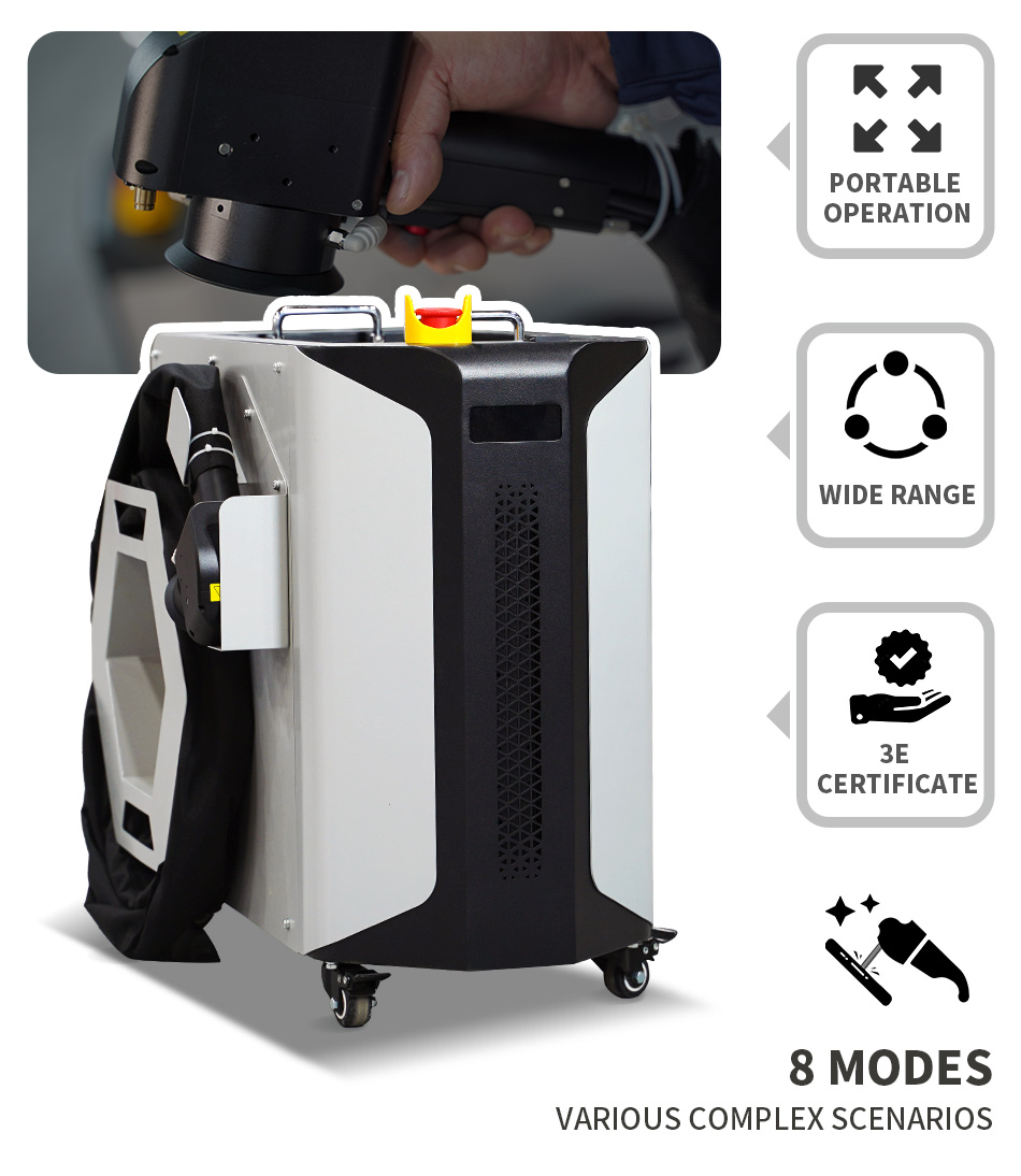 Laser Cleaning Machine for Rus - огляд і ціна Industrial Laser Cleaning Equipment