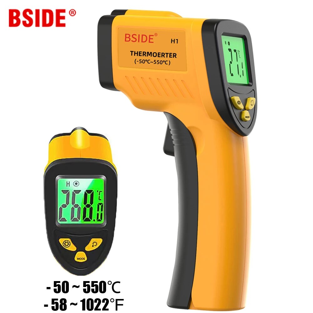 Digital Infrared Thermometer - - огляд і ціна Industrial Laser Temperature Gun