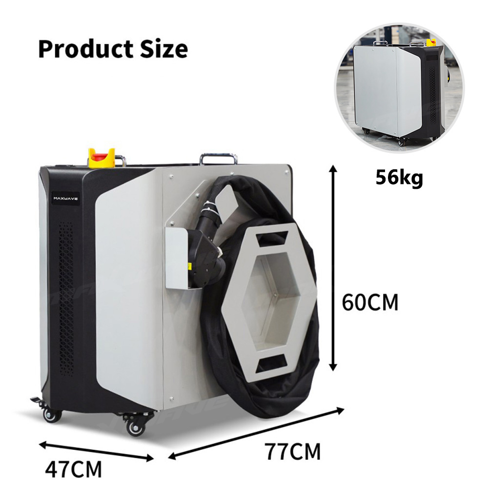 Maxwave 300W Laser Cleaner Por - огляд і ціна Industrial Laser Cleaning Equipment
