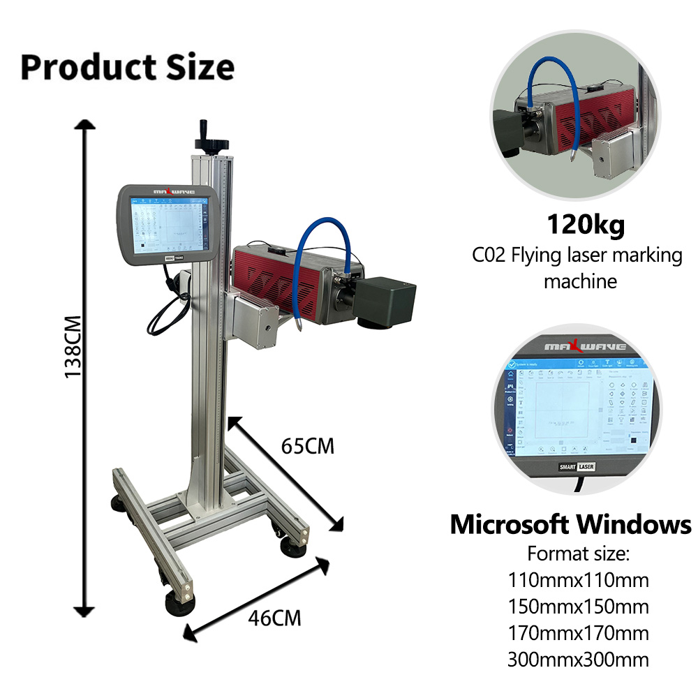 Versatile CO2 Flying Laser Mar - огляд і ціна Industrial Laser Printing