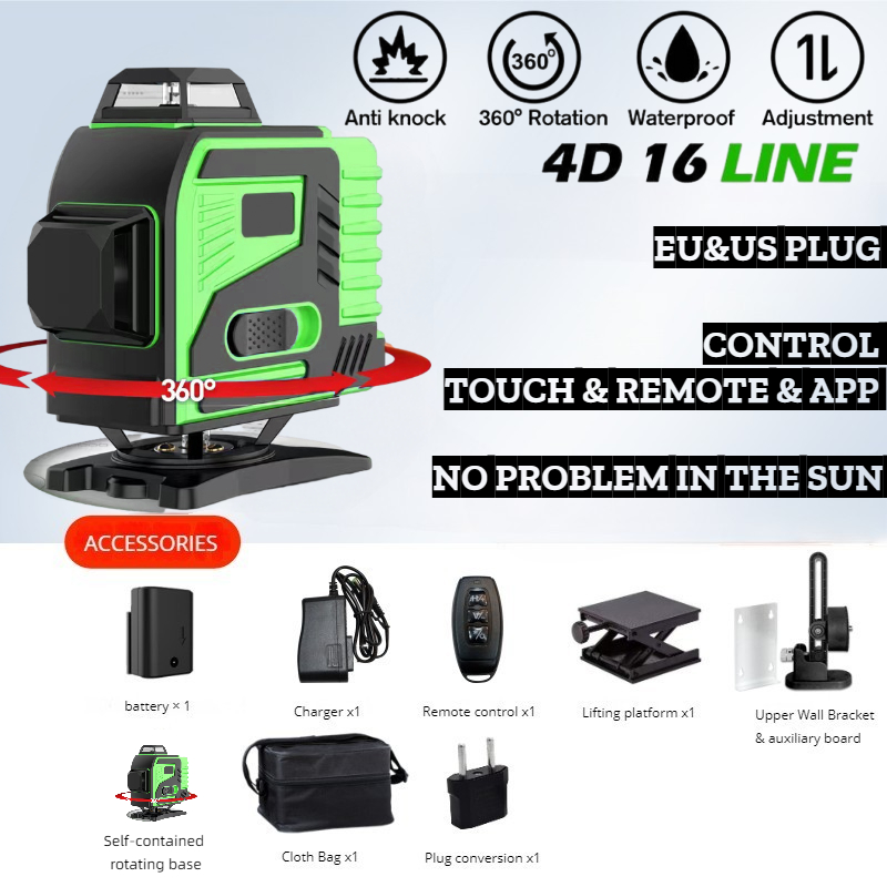 Tripod/Nivel A Laser 16 Lines  - огляд і ціна Industrial Laser Measurement