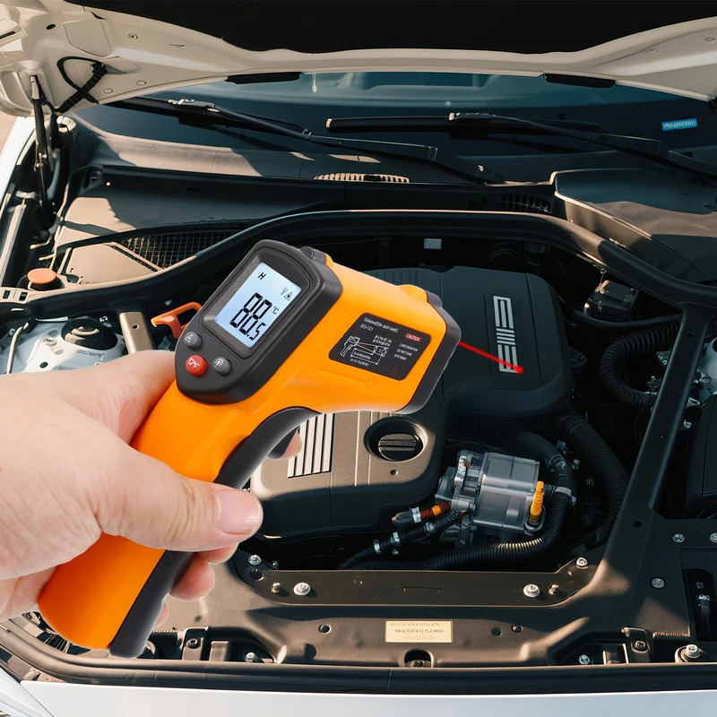 Handheld Infrared Thermometer  - огляд і ціна Industrial Laser Temperature Gun