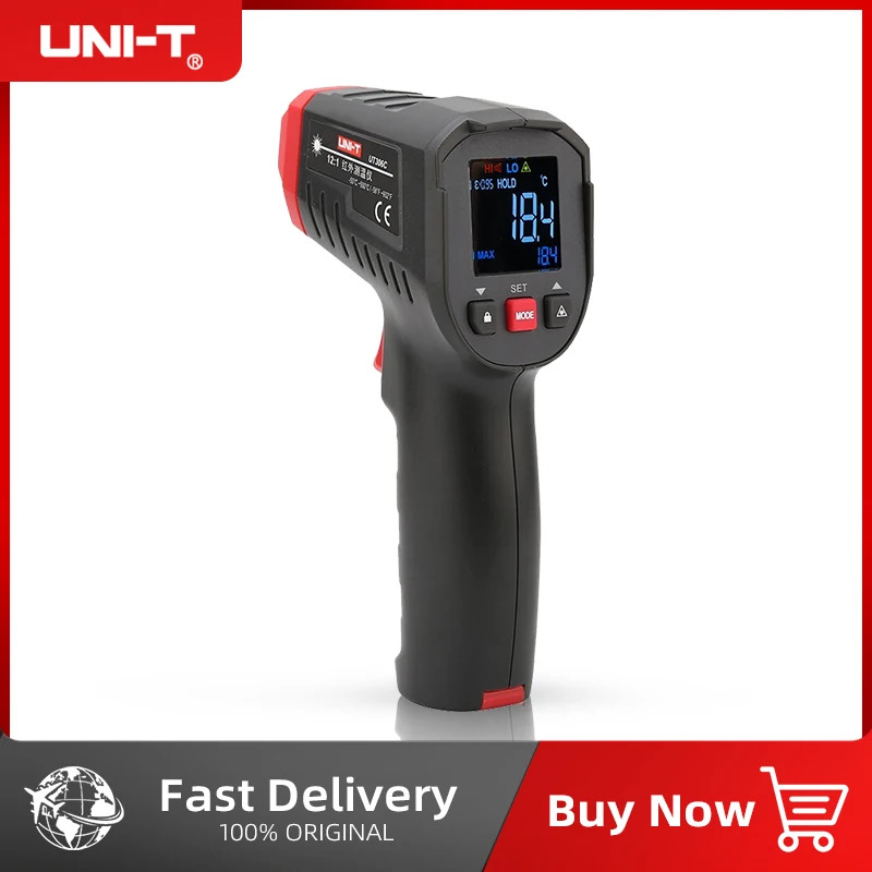 UNI-T Digital Thermometer Non- - огляд і ціна Industrial Laser Temperature Gun