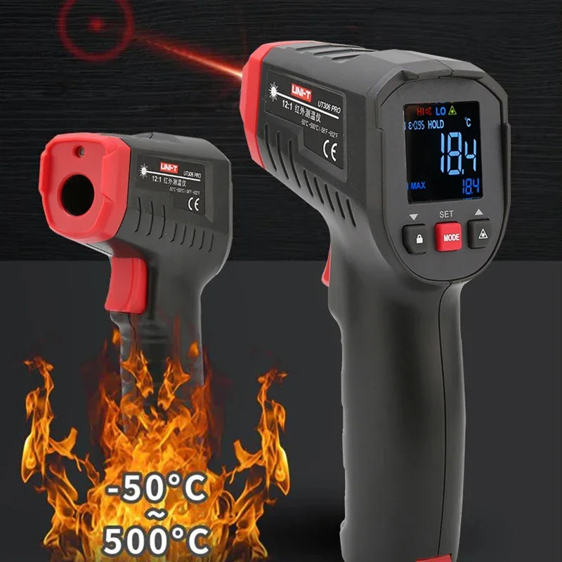 UNI-T Digital Thermometer Non- - огляд і ціна Industrial Laser Temperature Gun