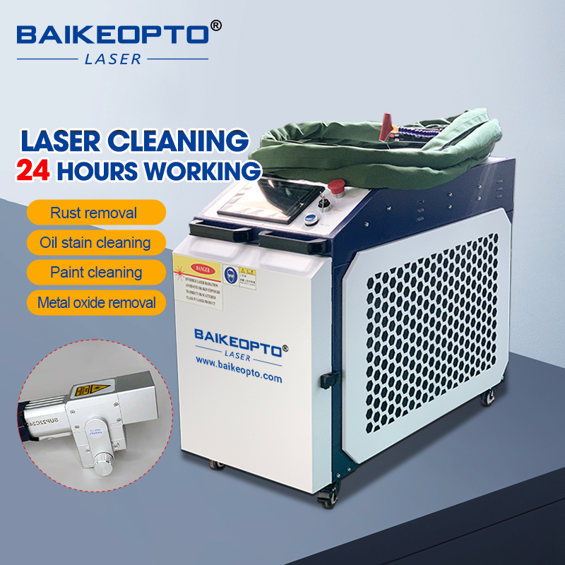 Continuous Fiber Laser Cleanin - огляд і ціна Industrial Laser Cleaning Equipment