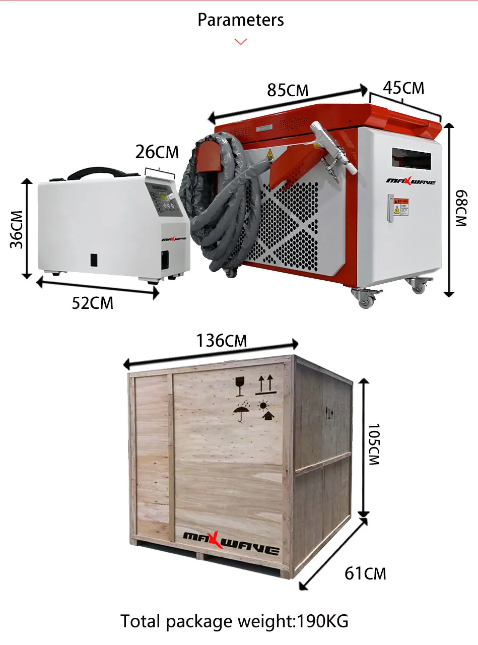 Maxwave Laser Cleaning Equipme - огляд і ціна Industrial Laser Cleaning Equipment