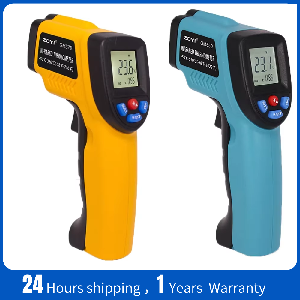 Portable Infrared Thermometer  - огляд і ціна Industrial Laser Temperature Gun